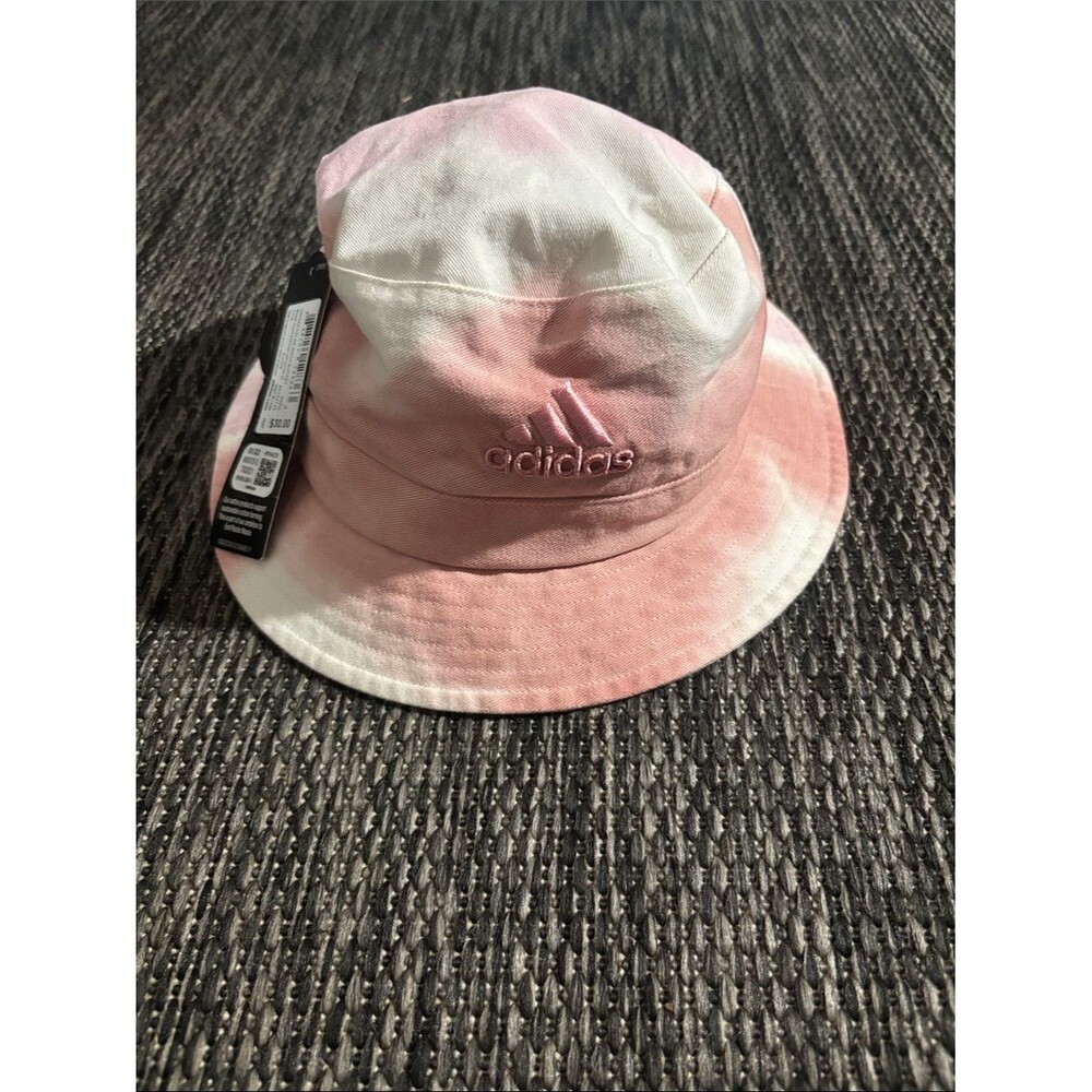 Adidas Bucket Hat Pink Tie Dye Outdoor NEW